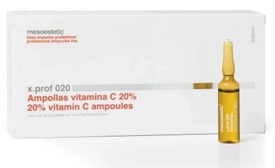 Mesoestetic X.Prof 020 Vitamin C 20% 20 x 5ml New in Box #usau