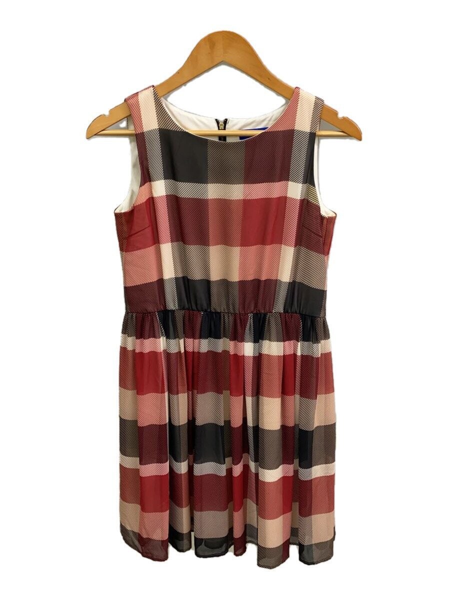 BURBERRY ワインレッド 38 Burberry London Hampshire red Mahogany House check derby