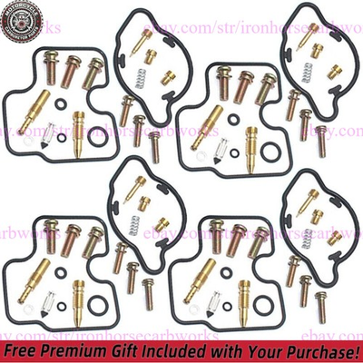#ad 4X FOR Honda VFR750F 1994 1997 VFR 750 F Carburetor Repair Kit Rebuild SET New $17.99