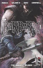 Barbaric Harvest Blades #0B NM 2022 Stock Image