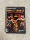 Mortal Kombat: Shaolin Monks (Sony PlayStation 2, 2005) PS2 Black Label
