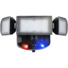 Swann Communications Alpha Series 3-Head Wireless Motion Sensor Spotlight,