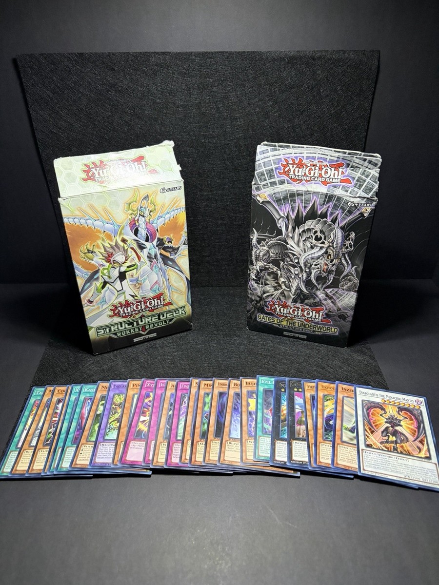 Yu-Gi-Oh Lot Rokket Revolt 1st Ed & Gates of The Underworld + 25 Cards  COMPLETE | eBay