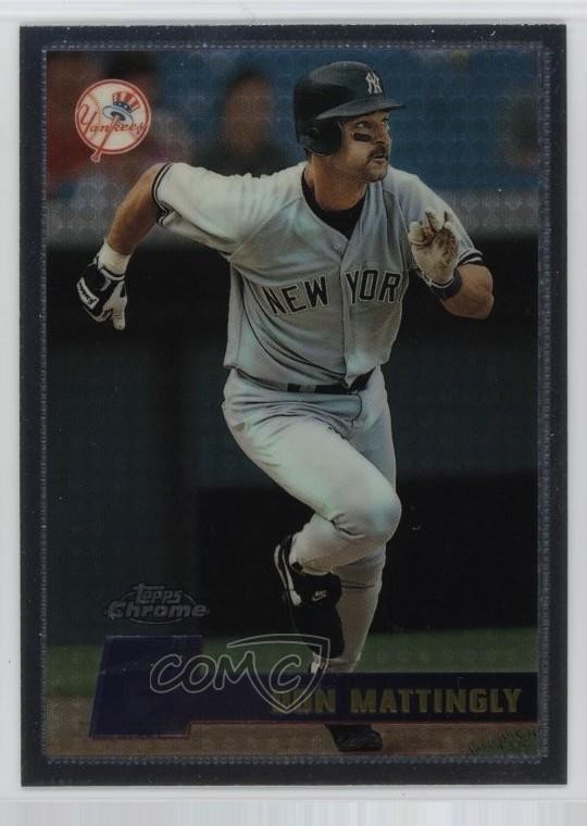 1996 Topps Chrome Don Mattingly #56 1mh5