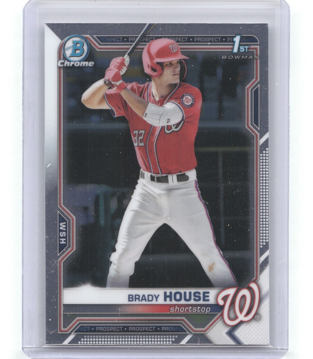 2021 Bowman Draft #BDC-186 Brady House Chrome