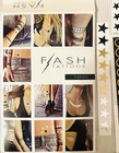 Flash Temporary Tattoos Metallic Arm/Leg Bands And Stars, Non-Toxic — photo 3