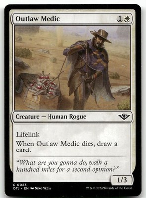 Outlaw Medic #23 (NM) Thunder Junction OTJ Magic MTG