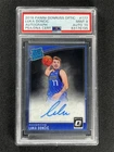 2018-19 Panini Donruss Optic Luka Doncic #177 Rated RC Rookie Auto PSA 9/10