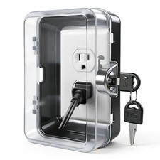 PILISPARK Socket Lock, Child Proof, ABS Bite Resistant Safety Box, Tool-Free ...
