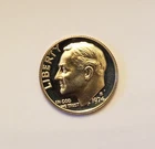 Photo of a 1974-S Roosevelt Dime Proof from an eBay sale