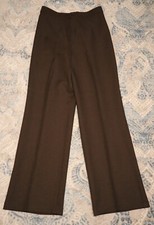 Vintage 80s A PERFECT MATCH womens brown pants size 16 29 x 32 NWOT