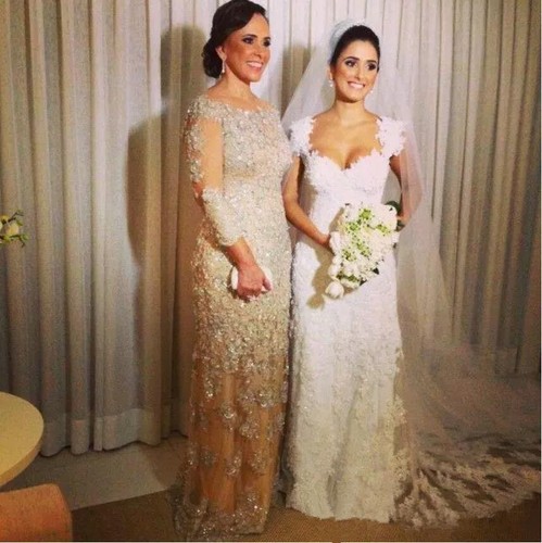 mother of the bride dress long sleeve