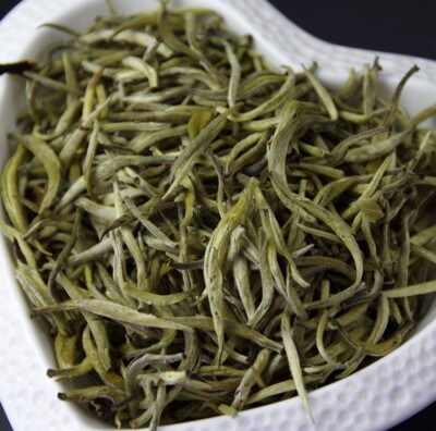 Silver Needle White Tea, China Tips Bai hao Yin zhen Loose leave Leaf weißer Tee
