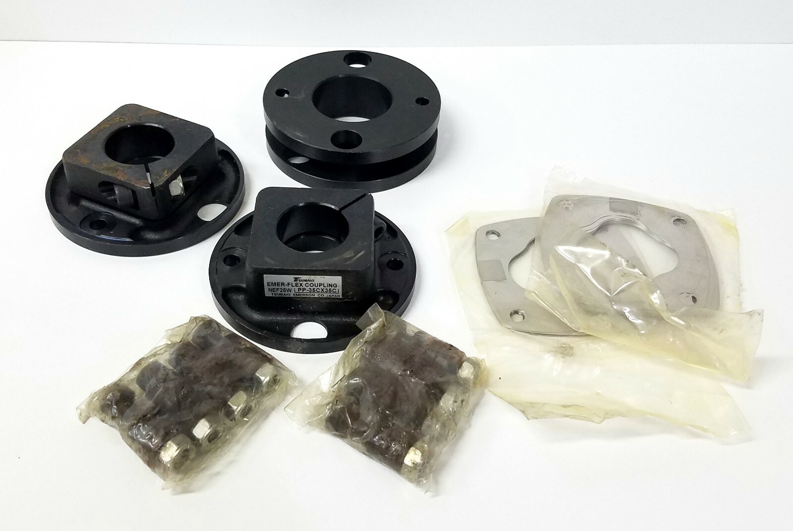 TSUBAKI EMERFLEX COUPLING TORQUE GUARD OVERLOAD CLUTCH NEF10W , PP35CX35C eBay