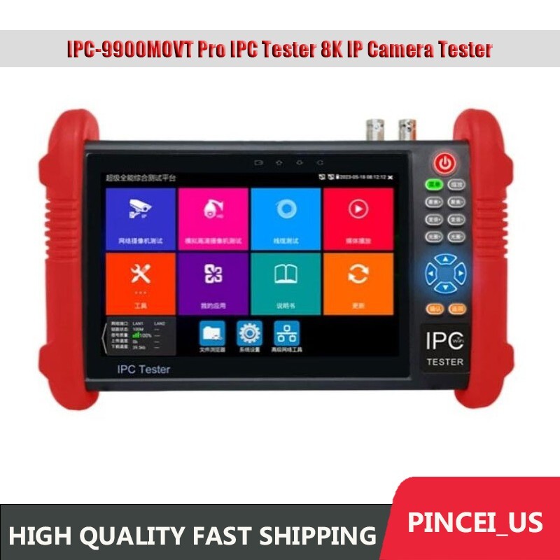 【未使用品】CCTVカメラテスター 9800MOVTADHSPlus Amazon.com: ETEKJOY IPC-9800ADHS-Pro CCTV IP&Analog Camera Tester