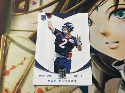 2013 Panini Momentum Black 26/49 Zac Dysert #199 Rookie NM MINT