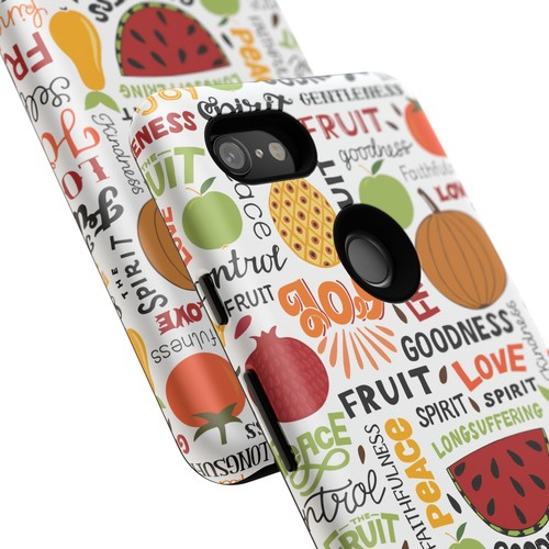 Fruit of the Spirit Phone Case - Christian Pattern, Bible, Faith Themed Gift - Picture 109 of 177