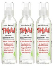 Crystal Mist Natural Deodorant Spray 8 oz. Bundle Pack Of 3