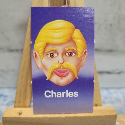 Board Game Parts: GUESS WHO, Pressman, 1987, Replacement Pieces