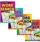 Set Of 4 x Wordsearch Word Search Puzzle Books Brain Games Book - 516 Puzzles