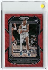 2023 Panini Prizm WNBA Ruby Wave SP #134 Diamond Miller (RC) MINNESOTA LYNX