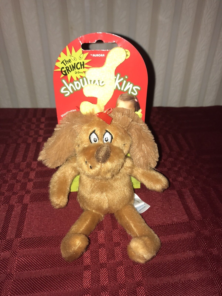 Universal Studios The Grinch Max Shoulderkins Magnetic Shoulder Plush Pal  NEW