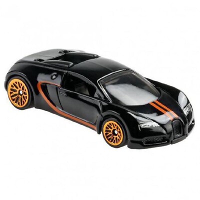 Bugatti Veyron 16.4 Black Hot Wheels 1/4 Mile Finals 2021 GRP32 1