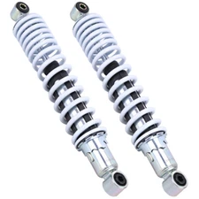 Factory Spec Front Shock for Yamaha Banshee 350 YFZ350 White Spring Suspension