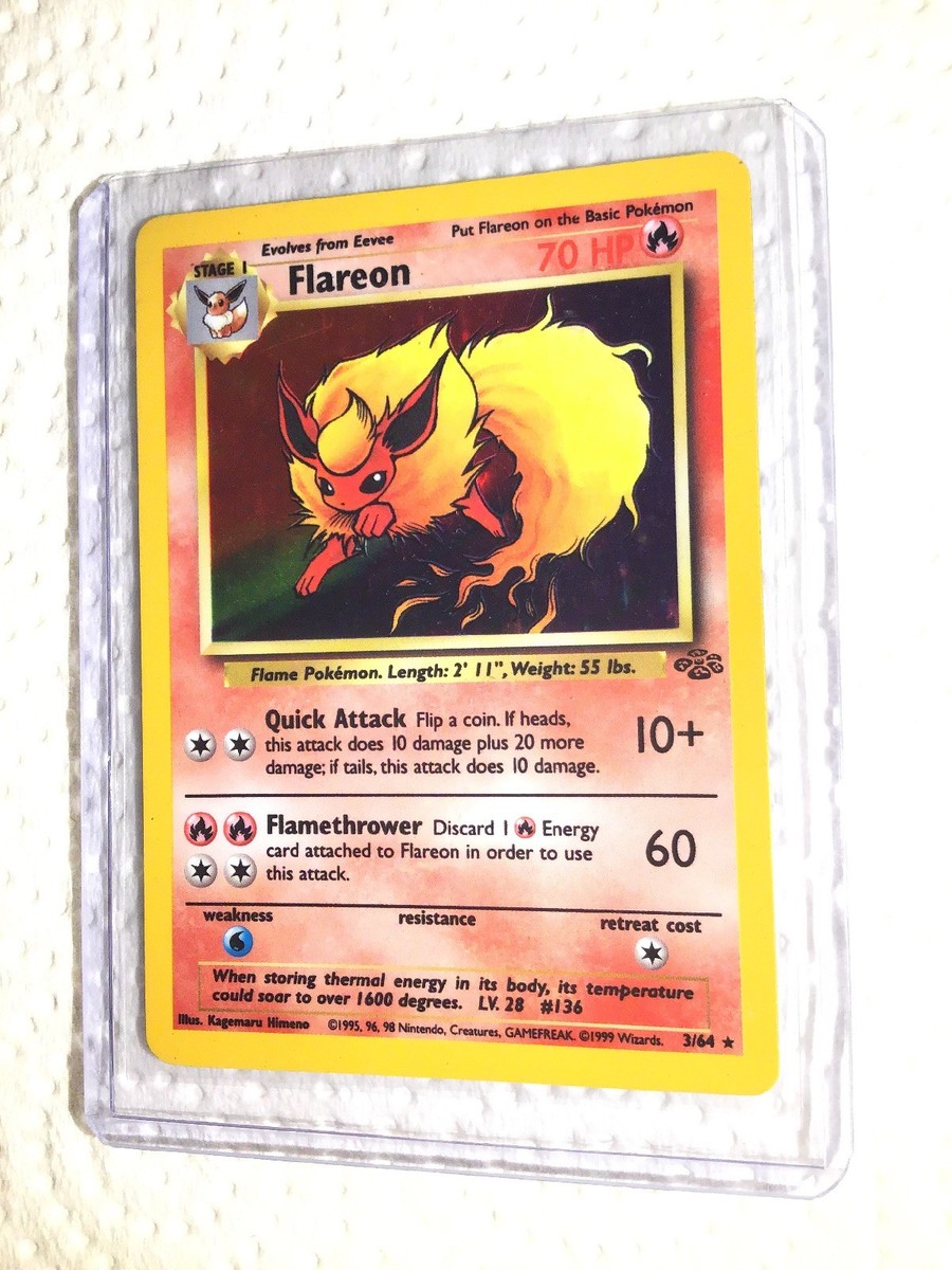 ポケモン - Flareon ブースター 1ED 1st Edition 英語版 3/64 s-l400.jpg