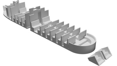 Motor Car Chassis for McKeen HO Scale Compatible with F&C and NWSL Stanton Drive