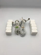 LOT OF 10 OEM 12W Genuine Charger w/ lightning cable Apple iPhone iPad A1401 RS