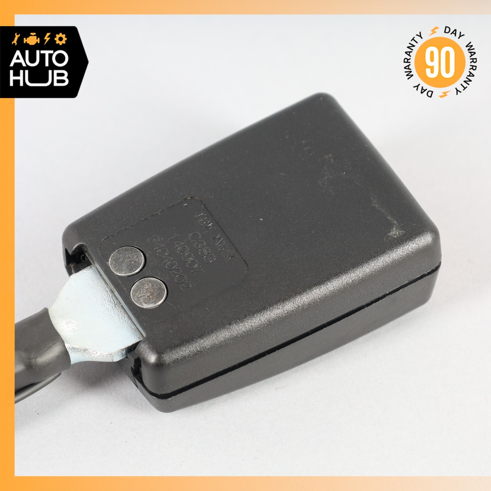 08-19 Maserati GranTurismo M145 Rear Right or Left Side Seat Belt Buckle OEM 76k