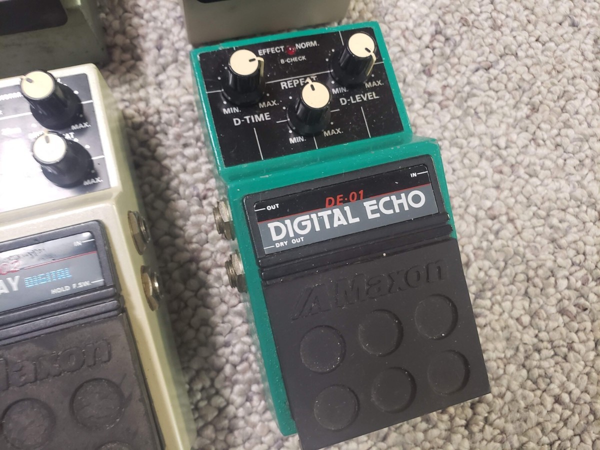 ギター Maxon DE-01 1980s Maxon DD-01 Stereo Digital Delay
