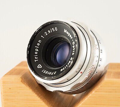 Meyer-Optik Görlitz Trioplan 50mm F2.9 Exakta Lens - 2,9 50 Vintage Altix |  eBay