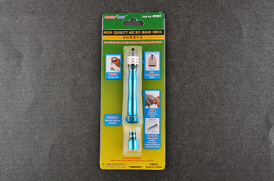 Trumpeter / Master Tools 09961 - High Quality Micro Hand Drill - Neu