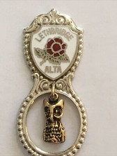 Vintage Souvenir Spoon Collectible. Lethbridge Alta Alberta Canada Owl