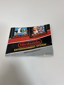 Super Mario Brothers & Duck Hunt - NES w/Manual & Dust Sleeve Original