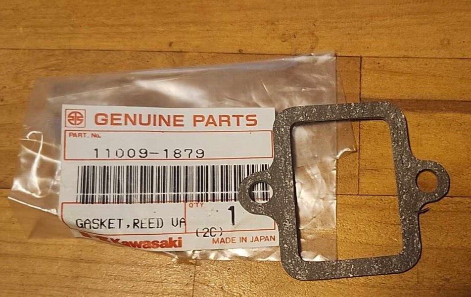 AUST20枚① Kawasaki NEW 11009-1879 Reed Valve Gasket EN ER EX KZ VN EN450