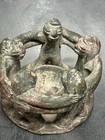 Circle of 5 Friends Pottery Candleholder. 6” Diameter  — photo 3