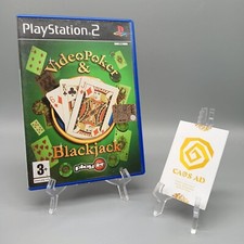 Gioco Videopoker & Blackjack Videogioco Playstation 2 Completo Pal Ita
