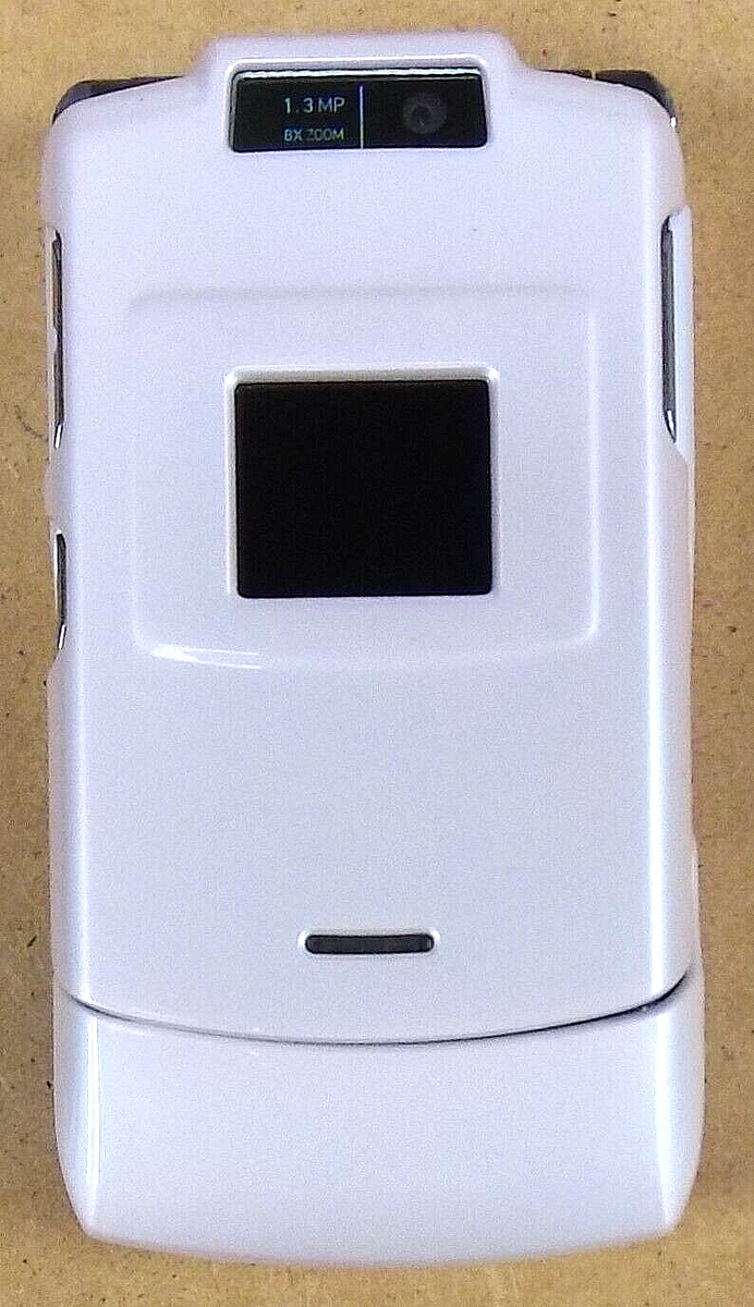 Motorola RAZR V3xx - Dark Platinum / Gray ( AT&T ) Cellular Flip