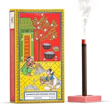 Phool Bambooless Incense Sticks - Jasmine | Dhoop Sticks for Pooja