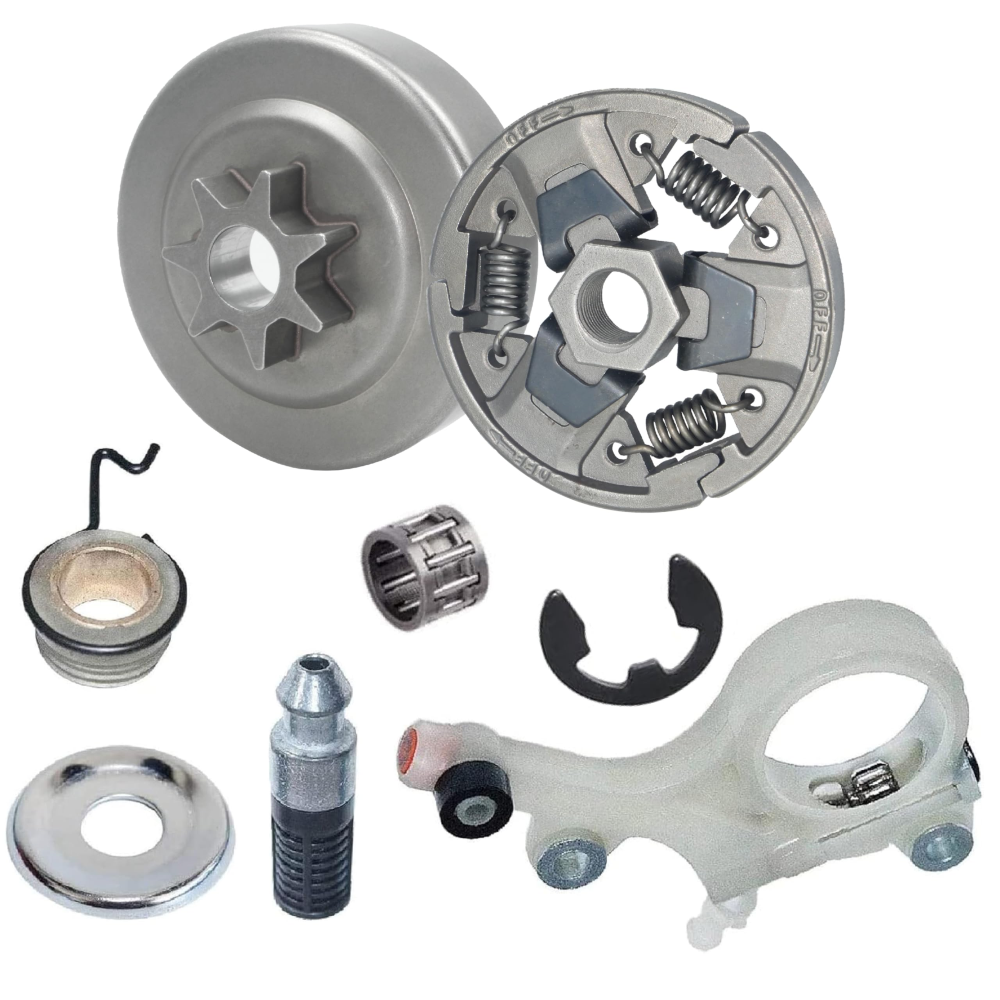 Hippotech Frizione e Tamburo 325 "-7T con Pompa dell'olio per Stihl MS271 MS291