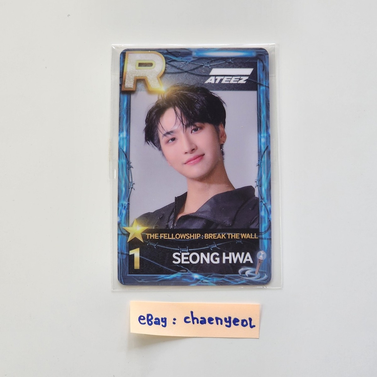 ATEEZ Break The Wall in Seoul Superstar Event Photocard
