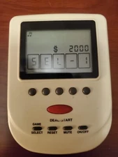 Vintage Casino Card Games Electronic Handheld Game Pro-Tech G1-969 NEW