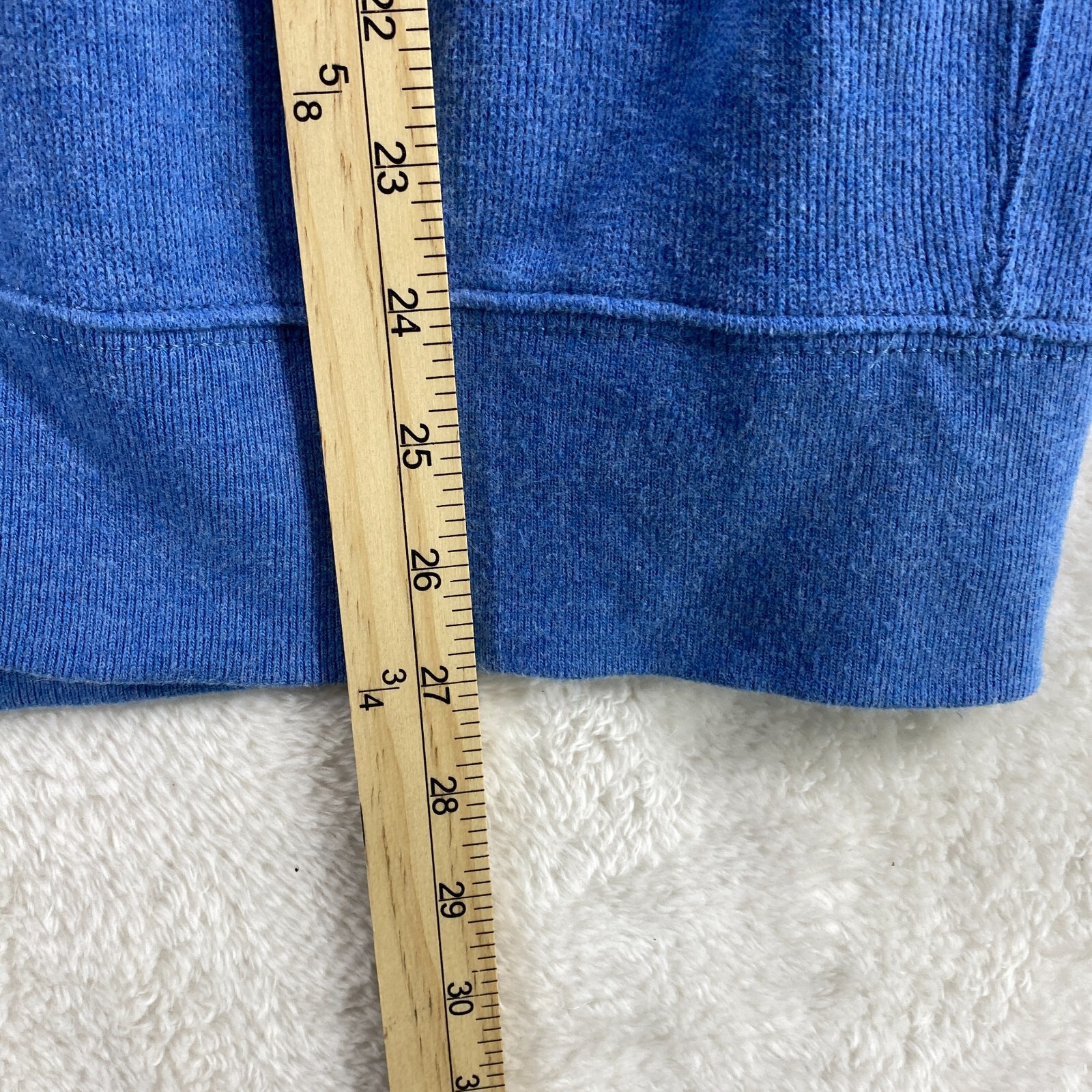 Polo Ralph Lauren uomo L grande blu maglione manica lunga camicia verde pony vintage