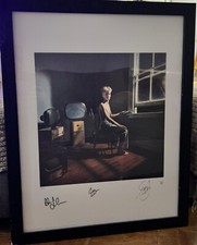 RUSH Signed Power Windows Lithograph 98/500 Autographs RARE