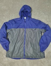 Magellan Outdoors Womens Windbreaker Size Xl Rain Jacket Purple Gray