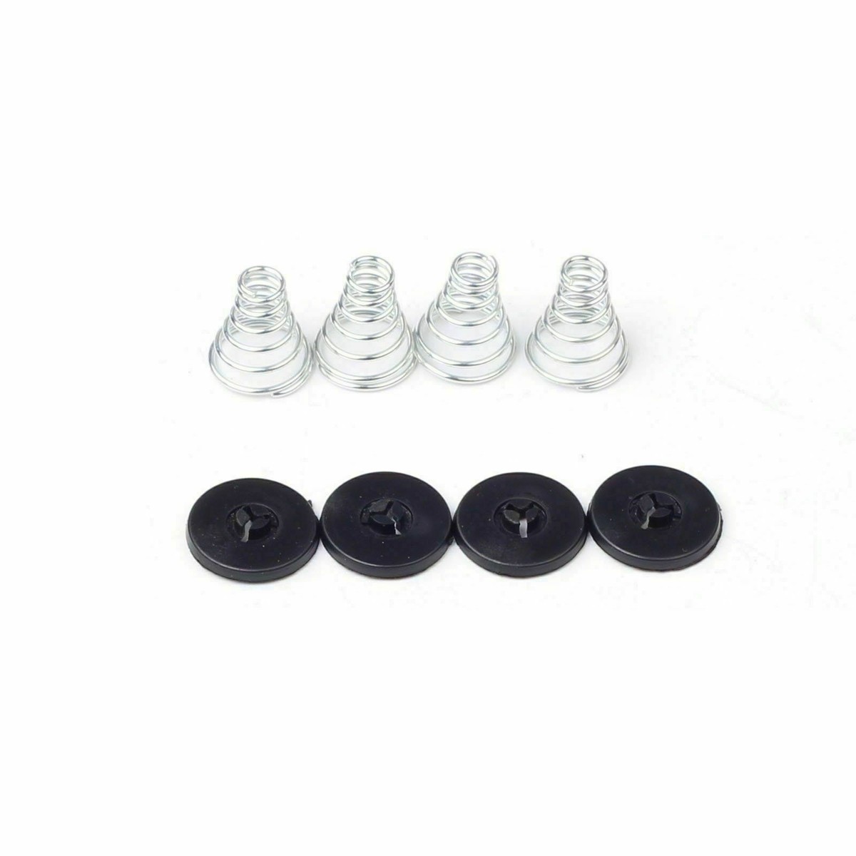 4-Pack Radiator Fan Tie Strap Mounting Kit – Zip Ties, Straps, Tabs & Spring Clips