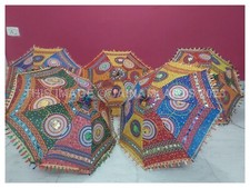 Indian Handmade Umbrella Wedding Decorative Embroidered Parasols Wholesale Lot